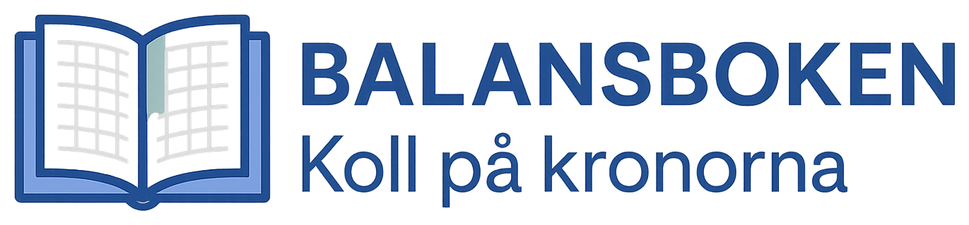 Balansboken - Koll på kronorna